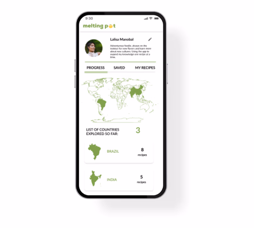Make exploration feel like an adventure — app screen mockup